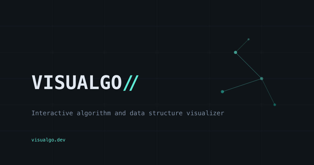 Independent Set Algorithm VisualGo — Interactive Algorithm and Data Structure Visualizer